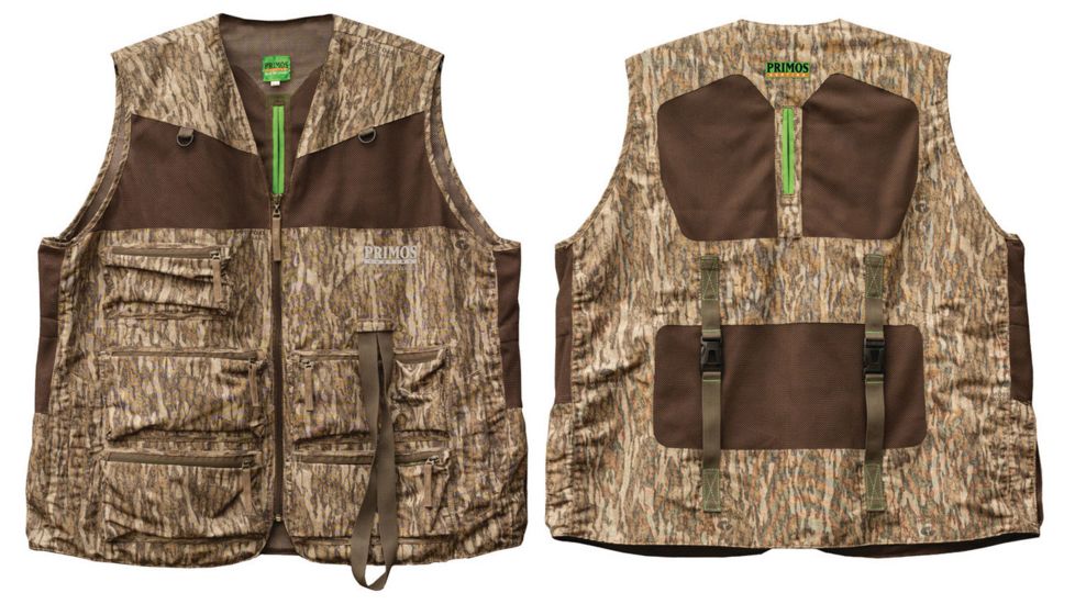 Primos Bow Hunter Vest Gen 2 X-Large/XX-Large Mossy Oak Bottomland 65731