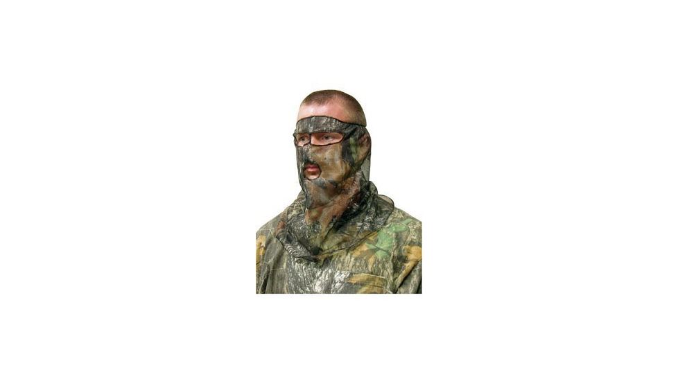 Primos Face 3/4 Mesh Net Mask, Ninja 6223, Mossy Oak New Break-Up