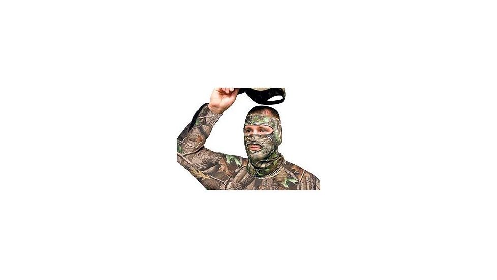 Primos Stretch-Fit Face Mask, 3/4, Cotton, Realtree APG HD, 6737