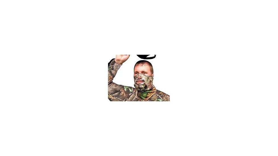 Primos Stretch-Fit Face Mask, 1/2, Realtree APG HD, 6739