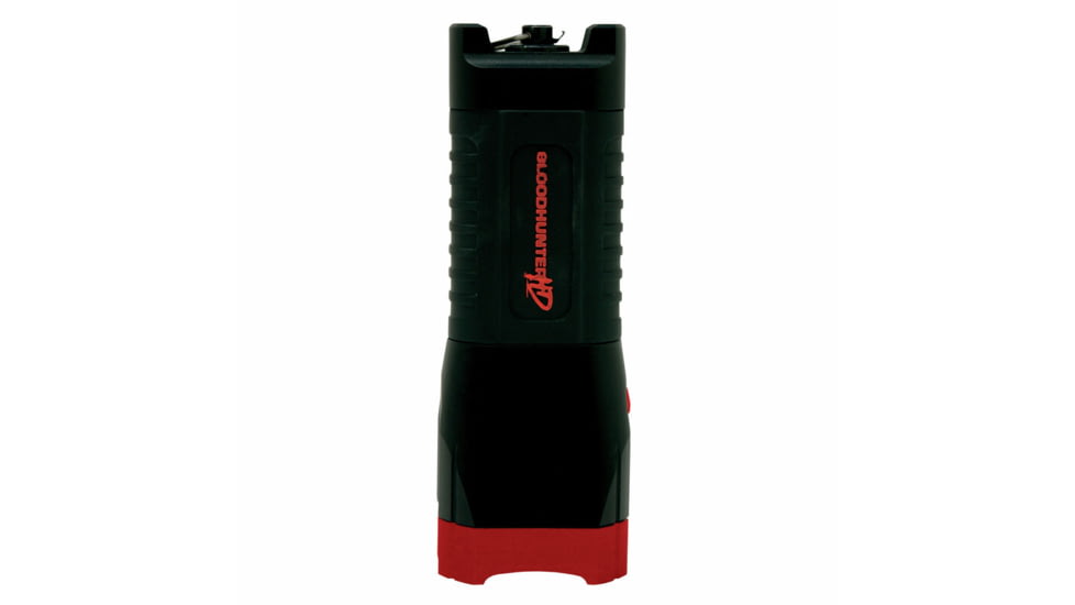 Primos Bloodhunter HD LED Flashlight, CR123, 600 Lumens, Black/Red, 61107