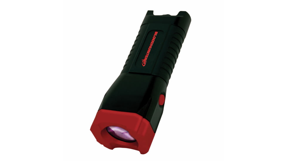 Primos Bloodhunter HD LED Flashlight, CR123, 600 Lumens, Black/Red, 61107