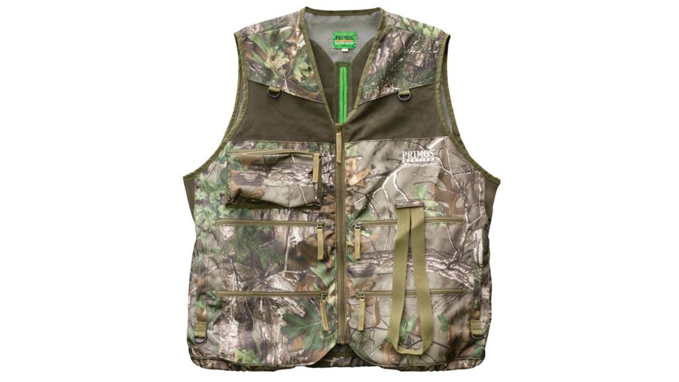 Primos Hunting Bow Hunter Vest Gen 2 X-Large/XX-Large Realtree Xtra Green 65733