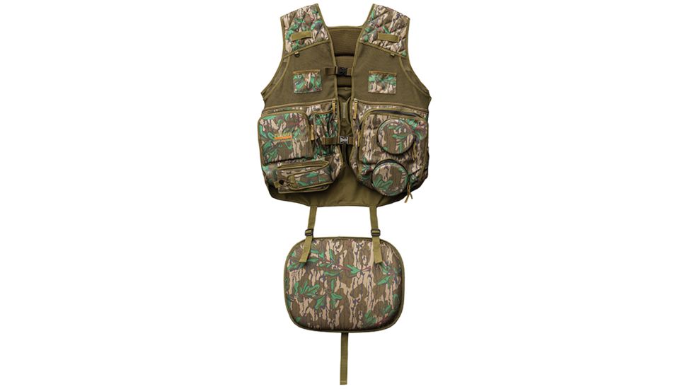 Primos Hunting Gobbler Gen 2 Hunting Vest,M/L,Mossy Oak Greenleaf, 65711