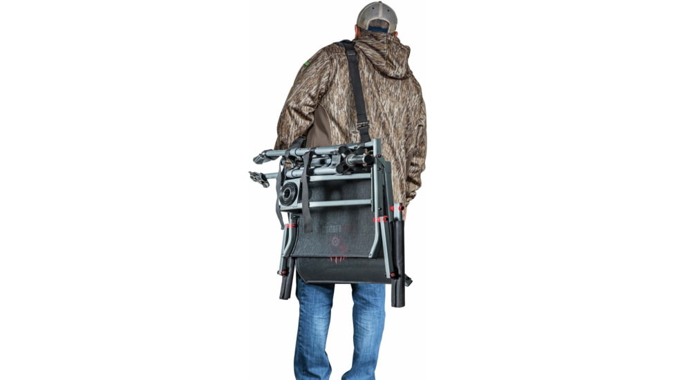 Primos Hunting Double Bull Swivel Hunting Blind Chair, Black, 65166