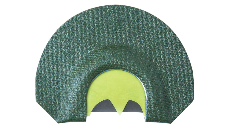 Primos Hunting Select Diaphragm Turkey Call Ps4 w/Bat Cut, Green/Yellow, PS4