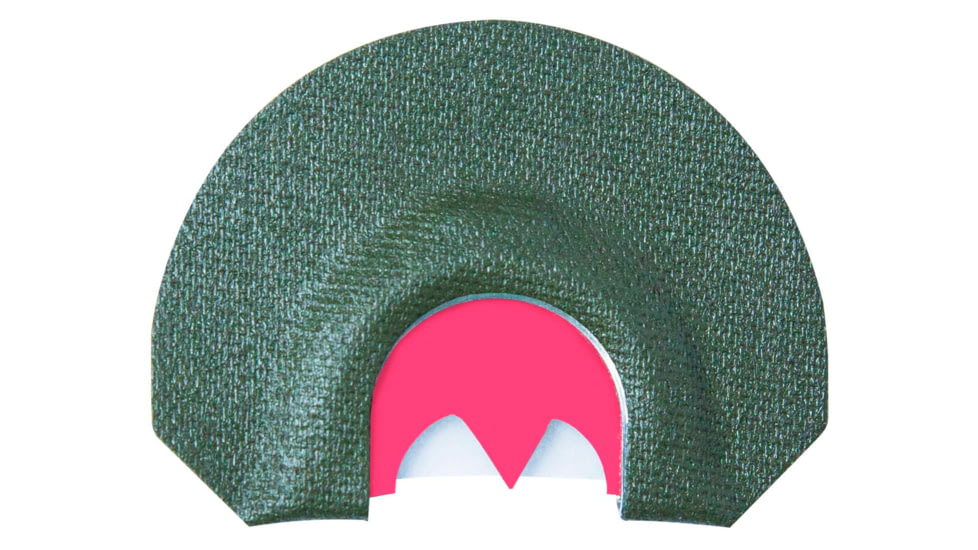 Primos Hunting Select Diaphragm Turkey Call w/Bat Cut, Green/Red, PS2