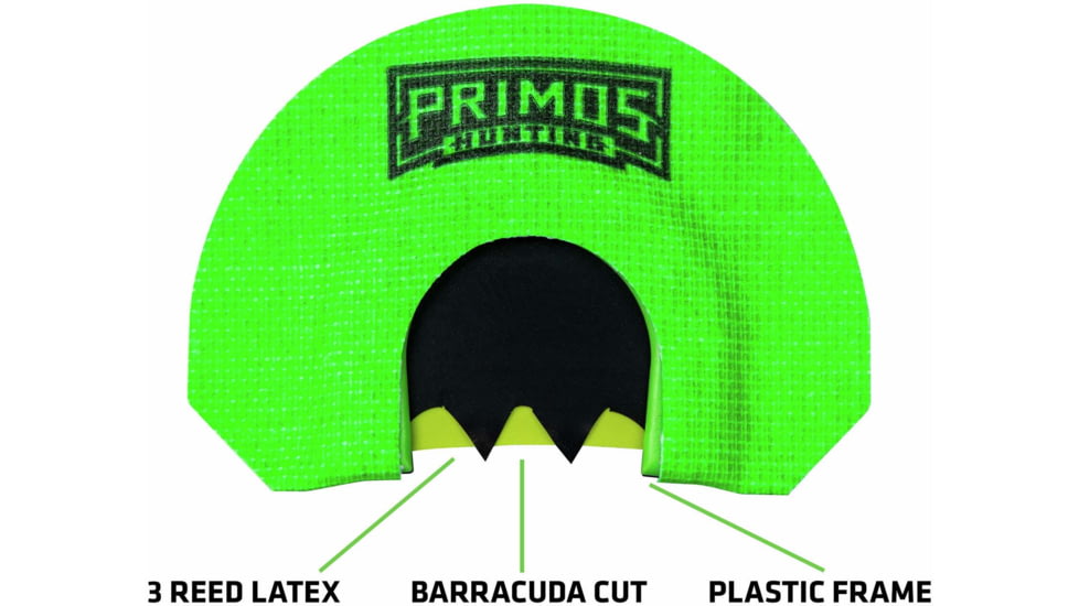 Primos Hunting The Deborah - Hen House Series Turkey Mouth Call w/ Barracuda Cut, Card, PS1263