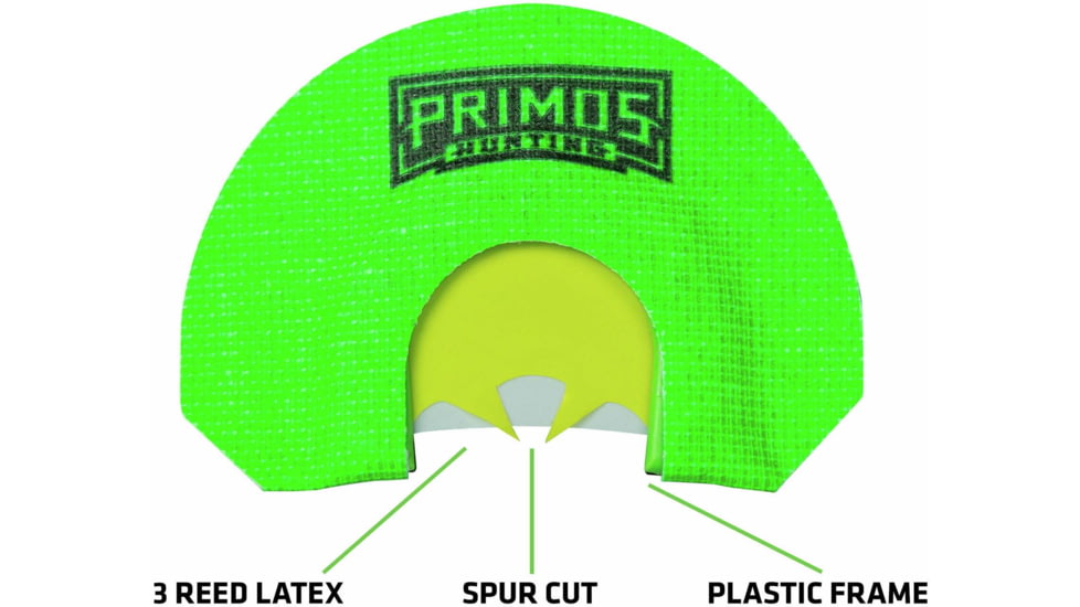Primos Hunting The Veronica - Hen House Series Turkey Mouth Call w/ Spur Cut, Card, PS1265