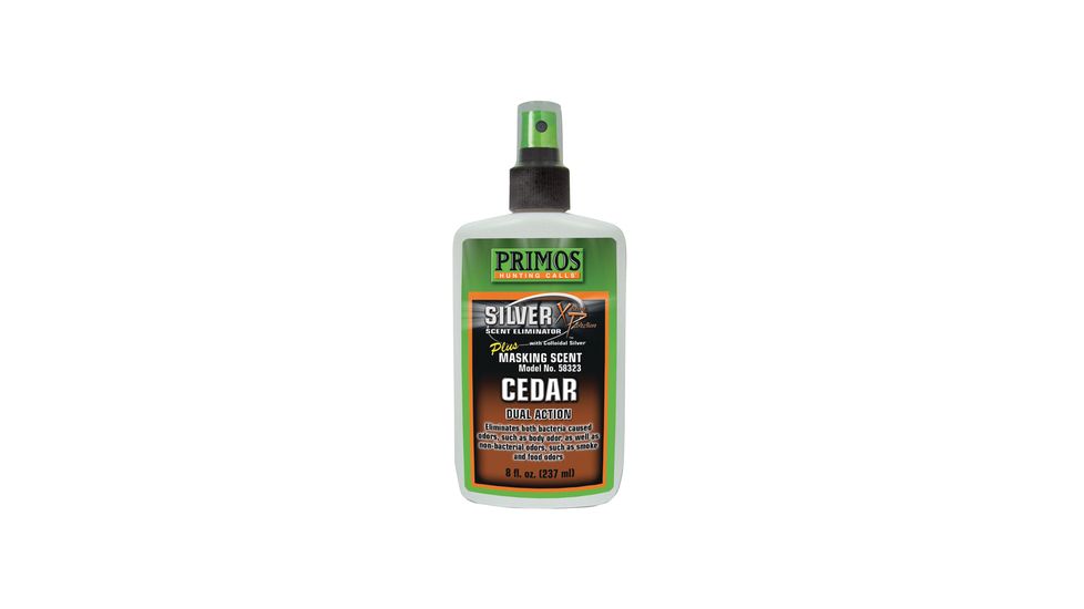Primos Silver XP Plus Masking Scent Cedar 8 Ounce Pump Spray 58323