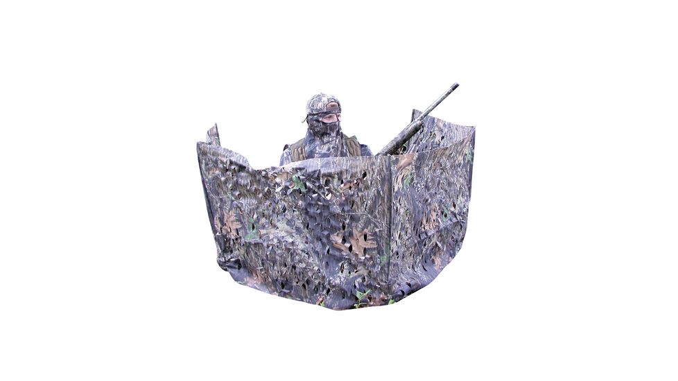 Primos Stake Out Ground Blind With Carrying Case 12 Feet By 27 Inches New Mossy Oak Break Up Camouflage