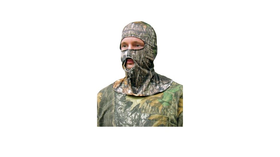 Primos Stretch-Fit Face Mask, Full Hood, Mossy Oak New Break Up, 6228