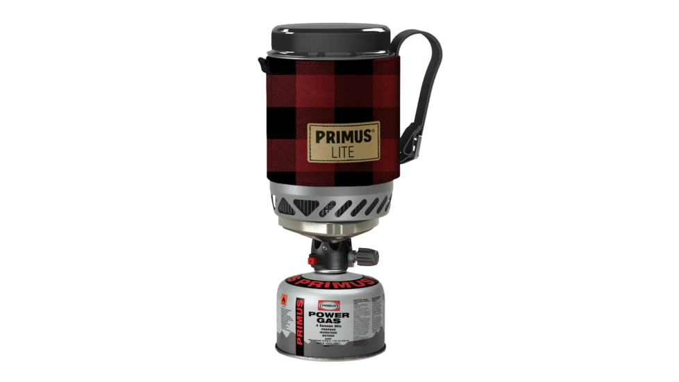 Primus Lite+ Compact All In-one Gas Stove, Red Plaid, P-356001