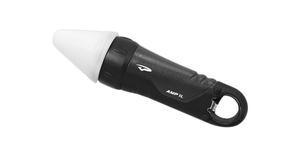 Princeton Tec AMP 1L Flashlight w/ Bottle Opener &amp; Cone, Black AMP1LBC-BK