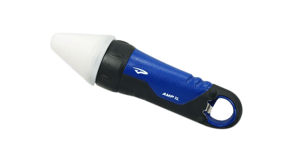 Princeton Tec AMP 1L Flashlight w/ Bottle Opener &amp; Cone, Blue AMP1LBC-BL