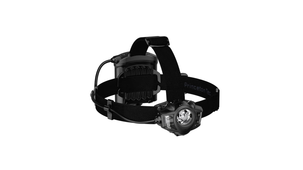 Princeton Tec Apex Industrial Headlamps, 650 Lumens, Black/Gray, APX-BK-IND