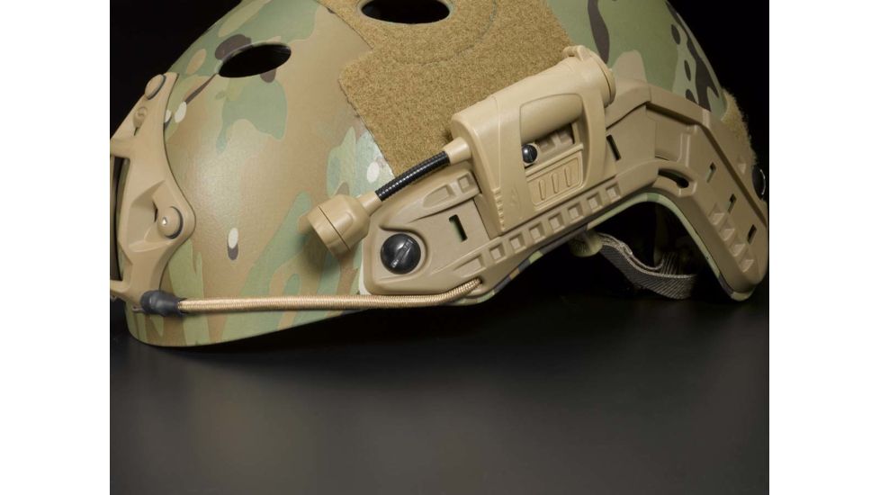 Princeton Tec Charge Pro MPLS Headlamp w/ 55 Lumens, Tan w/ White and IR LED, 55 Lumens CP-IR-TAN