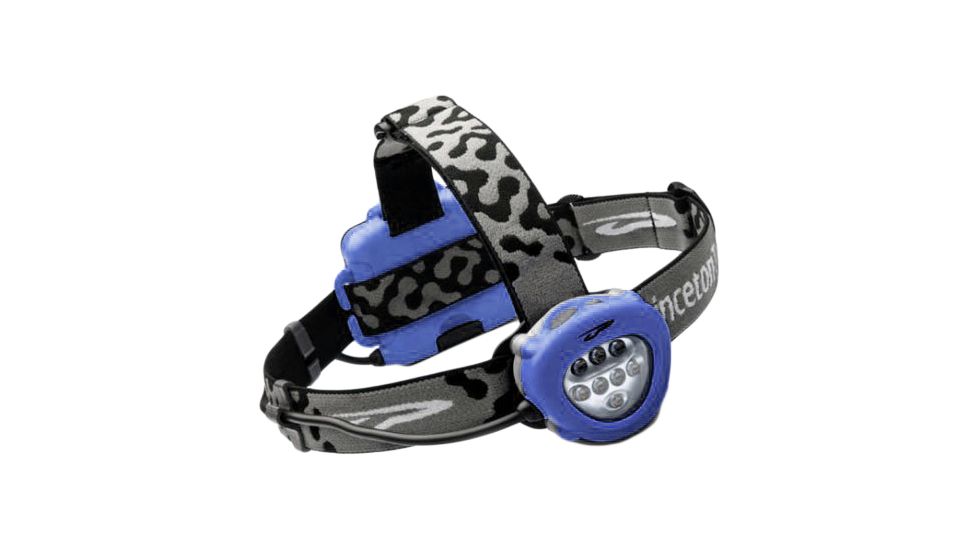 Princeton Tec Corona LED 65 Lumens Water Resistant Headlamp, Blue