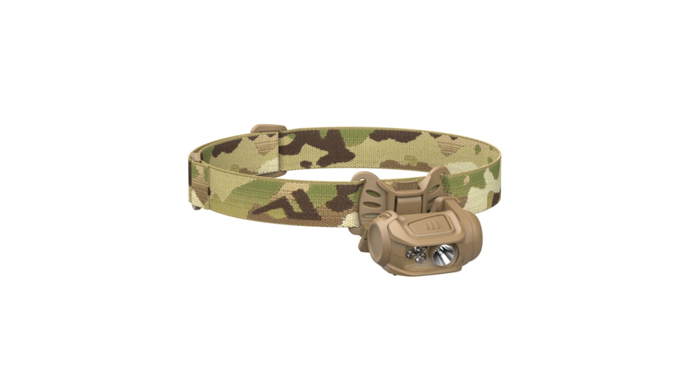 Princeton Tec MPLS Remix Pro LED Headlamp, Red/White Led, 300 Lumens, Tan, RMX300PRO-NOD-RD-TN