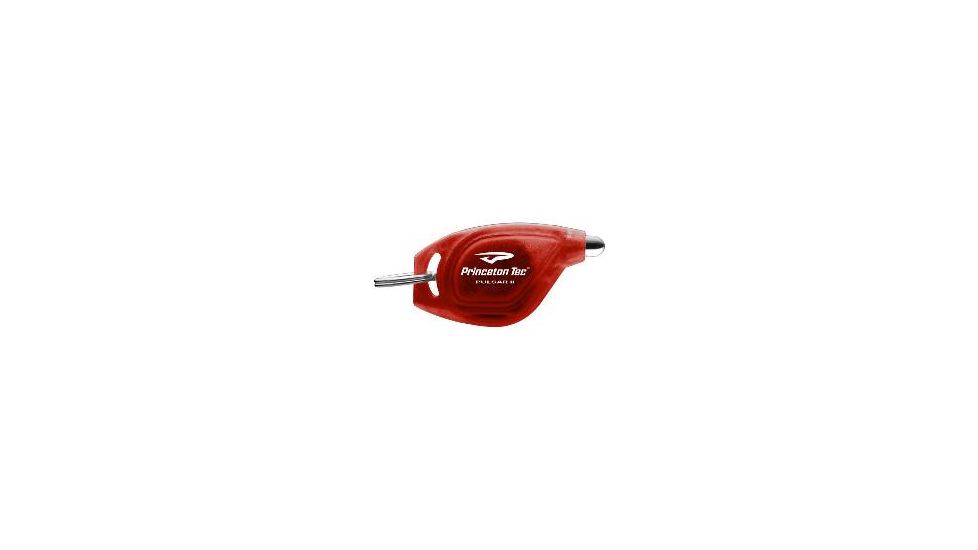 Princeton Tec Pulsar LED Mini Flashlight, Red Body 805396