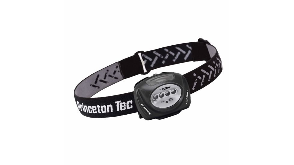 Princeton Tec Quad Industrial Headlamp, Black, QUAD-IND