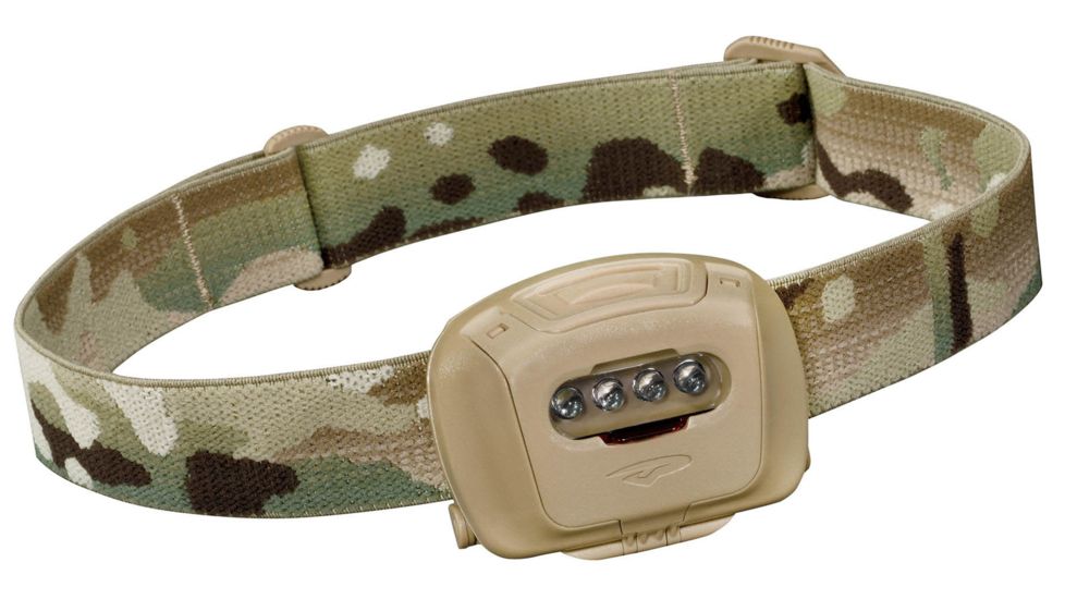 Princeton Tec Quad Tactical Headlamp-Multi Cam