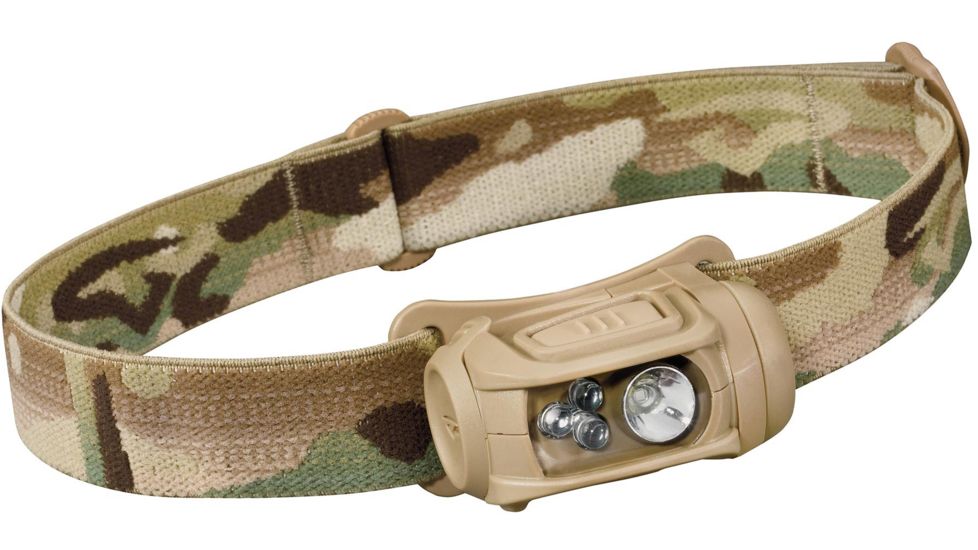 Princeton Tec Remix 300 Headlamp with Red/Green/Blue LEDs, Multicam, RMX300-RGB-MC