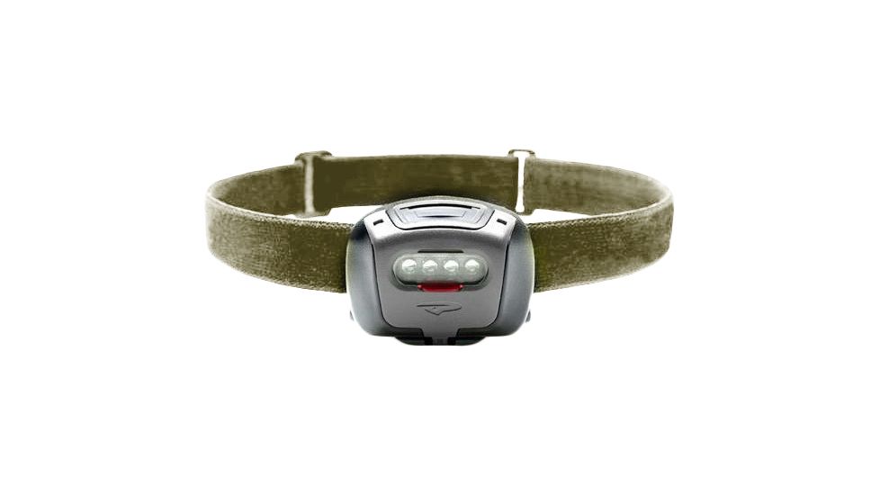 Princeton Tec Tactical Quad 45 Lumens Ultrabright LED Headlamp, Sand