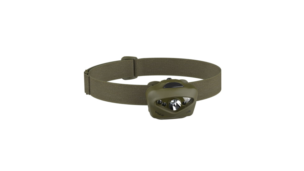 Princeton Tec Vizz 350 RGB MPLS Headlamps, Olive Drab, VIZZ23-RGB-MPLS-OD