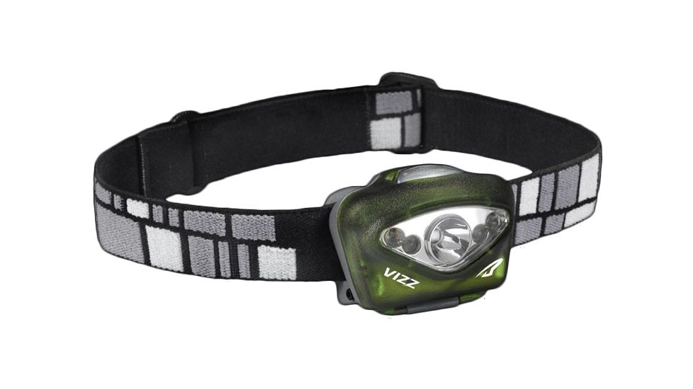 Princeton Tec Vizz Headlamp, Green VIZZ-GR
