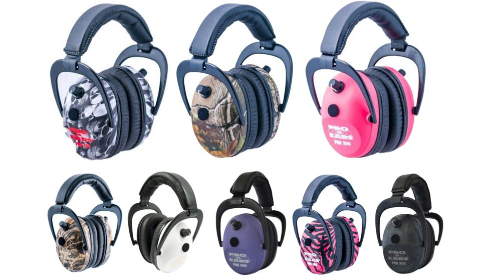 Pro Ears Pro 300 Wind Abatement Hearing Protection NRR 26dB Headset