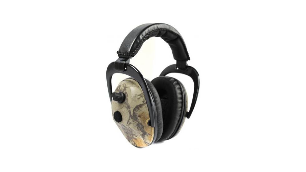 Pro Ears Pro 300 Wind Abatement Hearing Protection NRR 26dB Headset, Natural Gear Camo