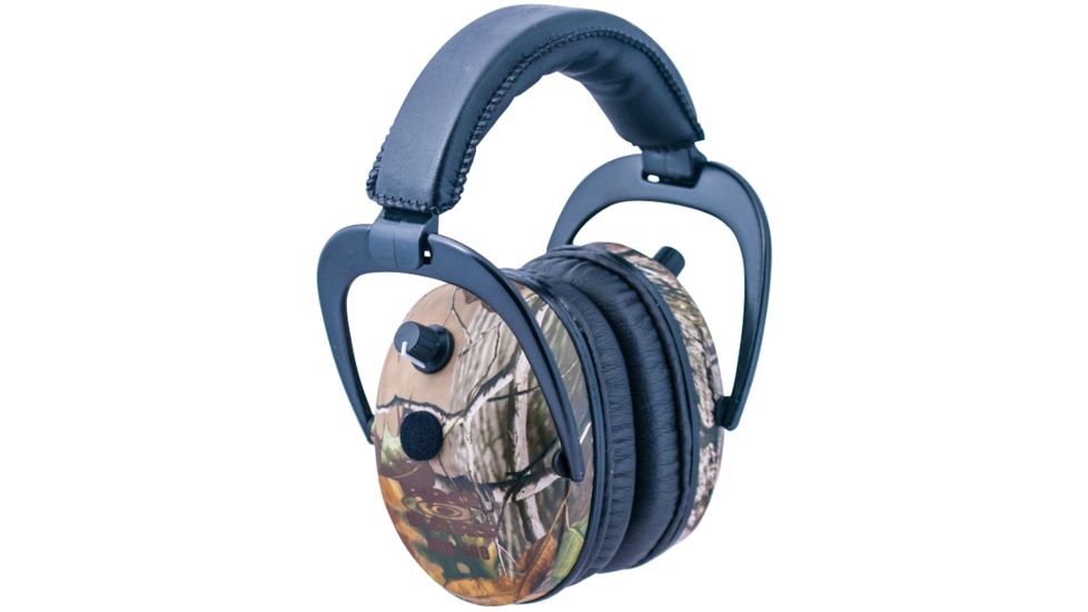 Pro Ears Pro 300 Wind Abatement Hearing Protection NRR 26dB Headset, Real Tree Camo