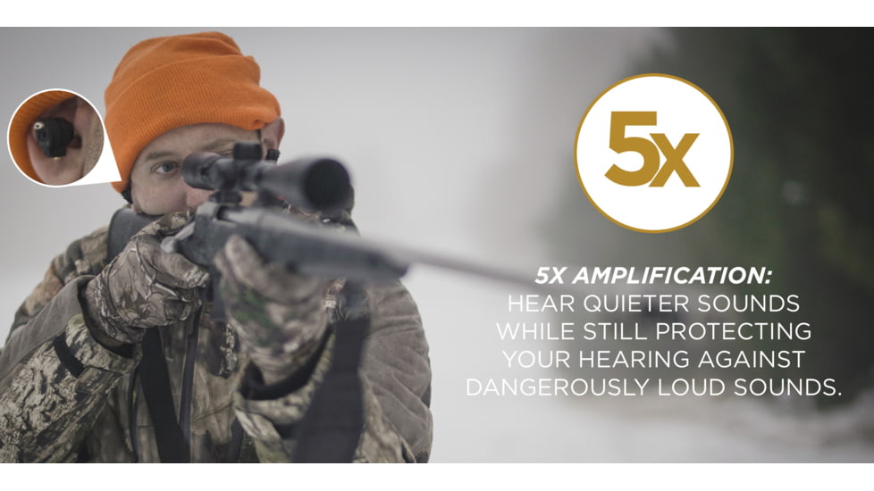 Pro Ears Stealth Bluetooth Elite Hearing Protection, Black, PEEBBLKE