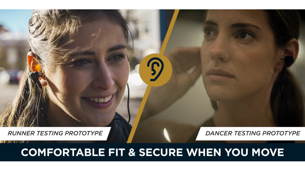 Pro Ears Stealth Bluetooth Elite Hearing Protection, Black, PEEBBLKE