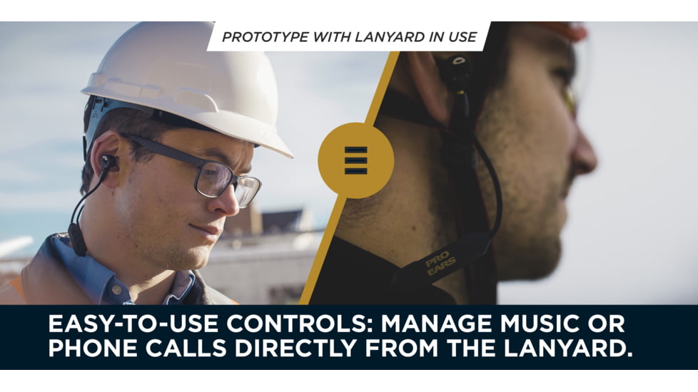 Pro Ears Stealth Bluetooth Elite Hearing Protection, Black, PEEBBLKE