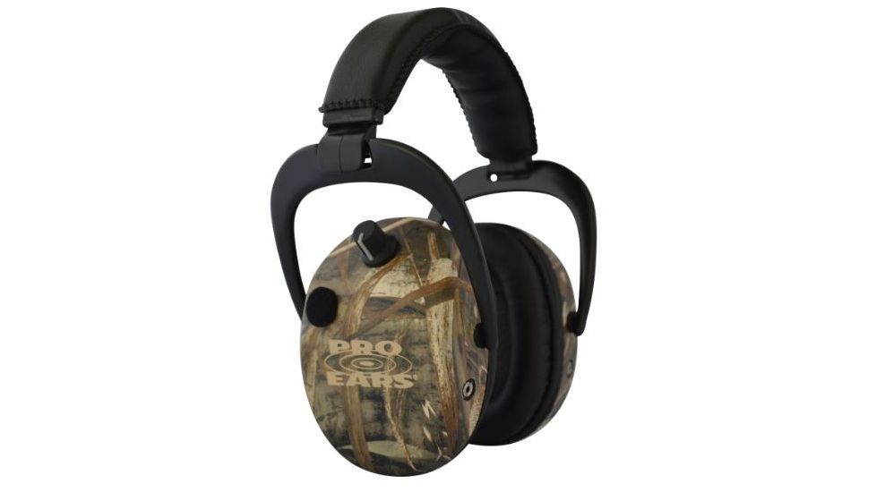 Pro-Ears Stalker Gold Shooting Hearing Protection NRR 25 Bow Hunting Headset - Max 5 Camo GSDSTLM5