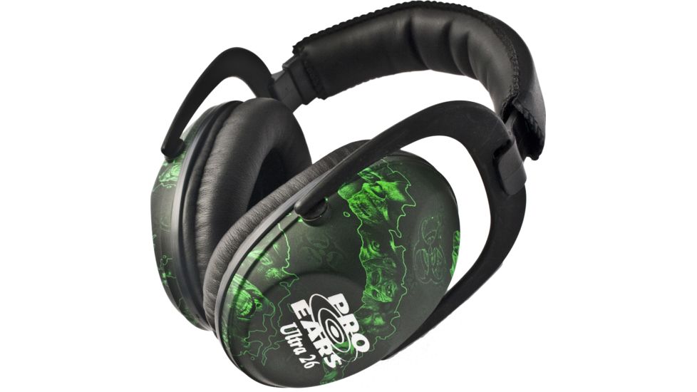 Pro-Ears Ultra Passive 26 Shooting Hearing Protection Headset - Zombie Edition PE-26-U-ZOM-BX