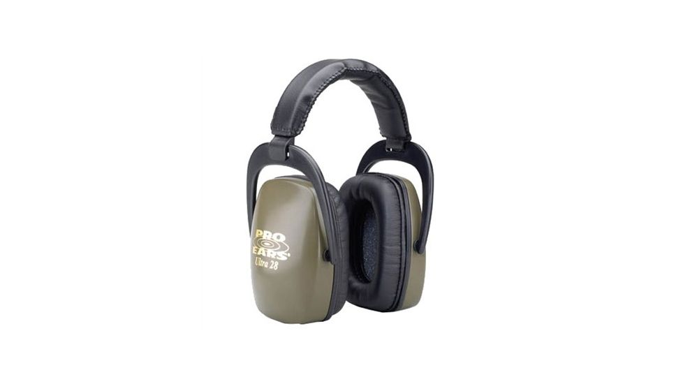 Pro-Ears Ultra Passive 28 Shooting Hearing Protection Headsets - Green