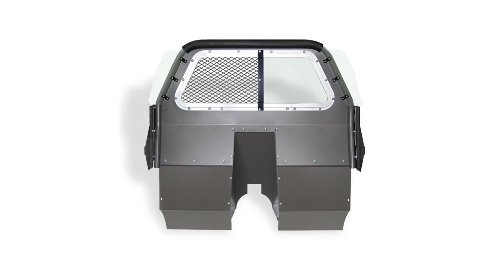 Pro-Gard Industries Center Sliding Polycarbonate Window Includes Recessed Panel And Pair Of Bucket Seat Extension Panels - PSSP3604INT13A