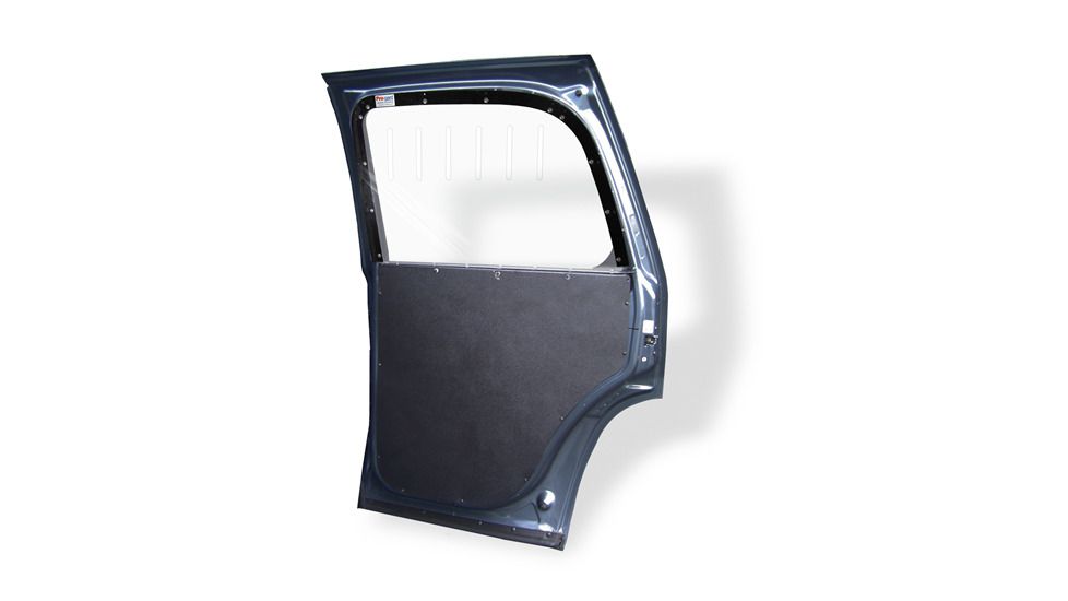 Pro-Gard Industries Pair, 1/4 Polycarbonate Window Barrier For Use With Dp36int13 Rear Door Panels Only - WBP36INT13