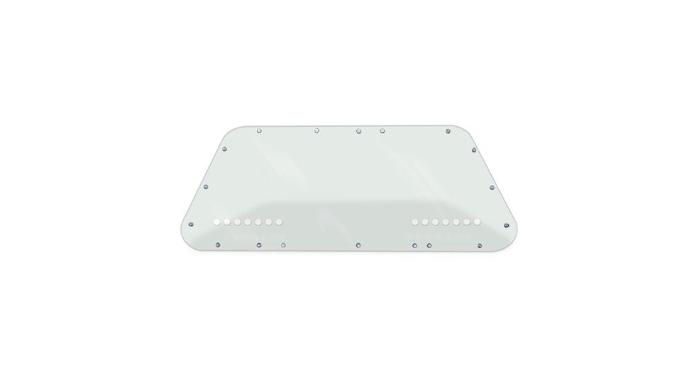 Pro-Gard Industries Vented Polycarbonate, Solid Window - P5713T12AOI