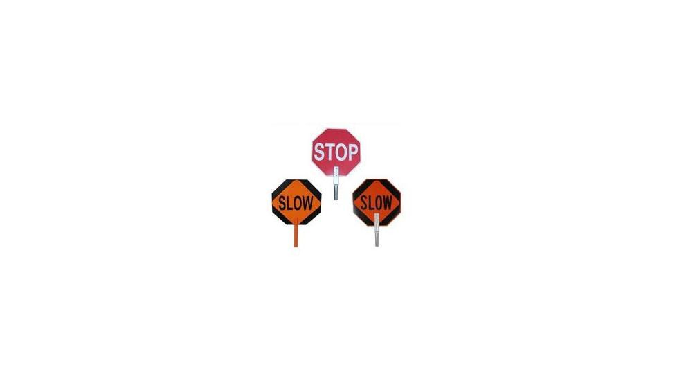 Pro-Line Traffic Safety 18inch Paddle Sign - Stop/slow - PS01