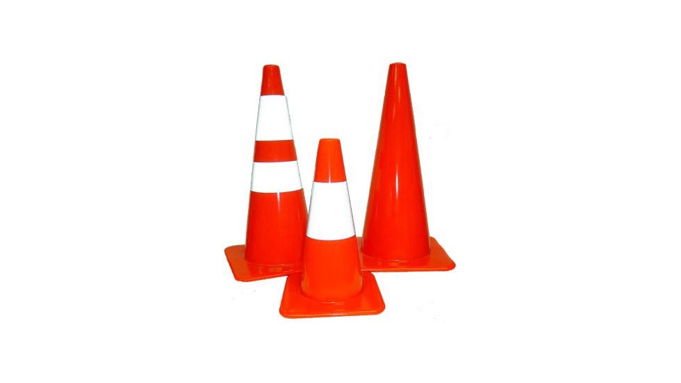 Pro-Line Traffic Safety 5 Pack Of The 28 Traffic Cones - CC28-5