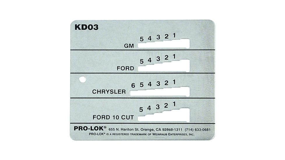 Pro-Lok Key Decoder - KD03
