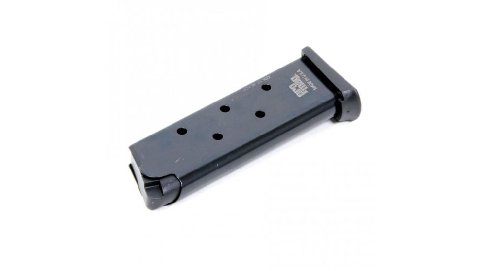 1911 Defender .45 ACP Pistol Magazine, Steel, Blue, 7 Round