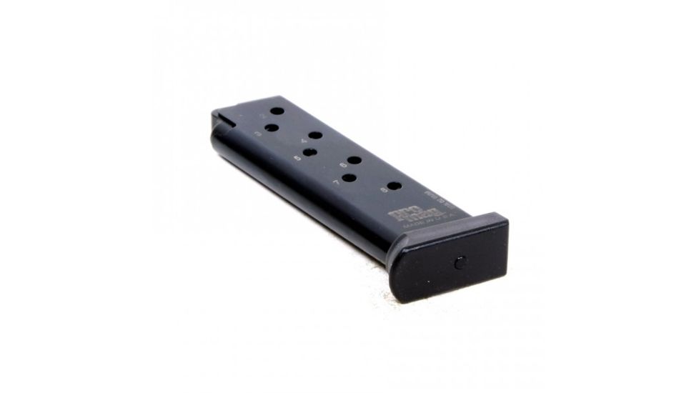 908, 3913, 3914 / 3953 Series 9MM Pistol Magazine, Steel, Blue, 8 Round