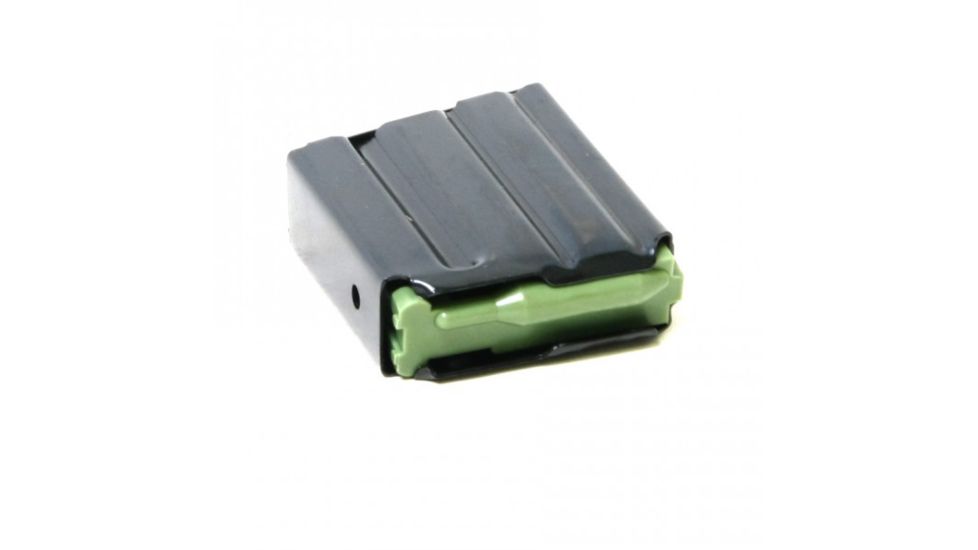 AR-15 .223 Flush Fit Rifle Magazine, Steel, Blue, 5 Round