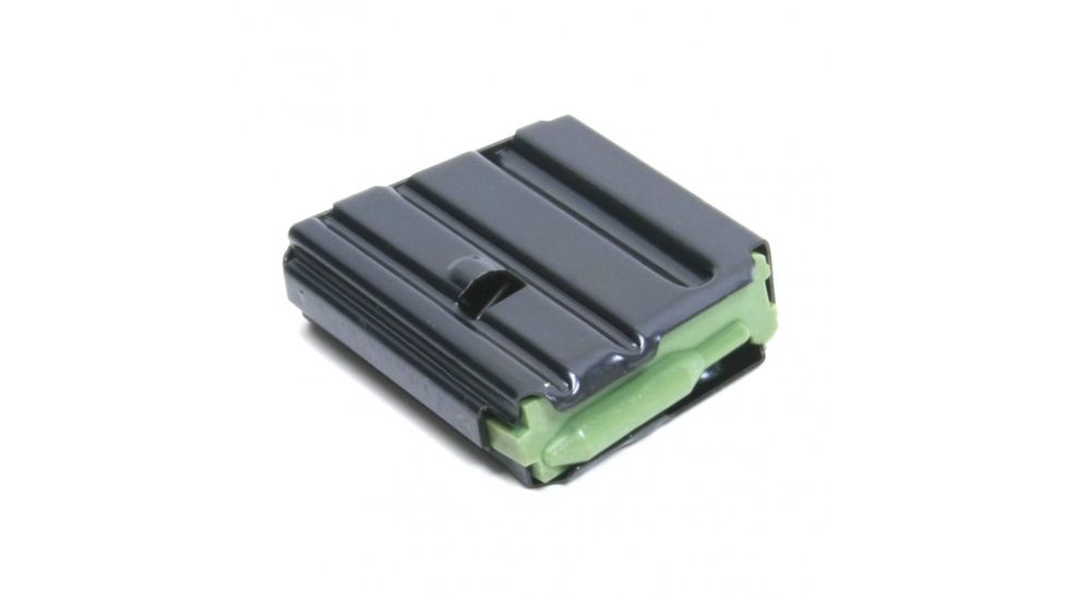 AR-15 .223 Flush Fit Rifle Magazine, Steel, Blue, 10 Round