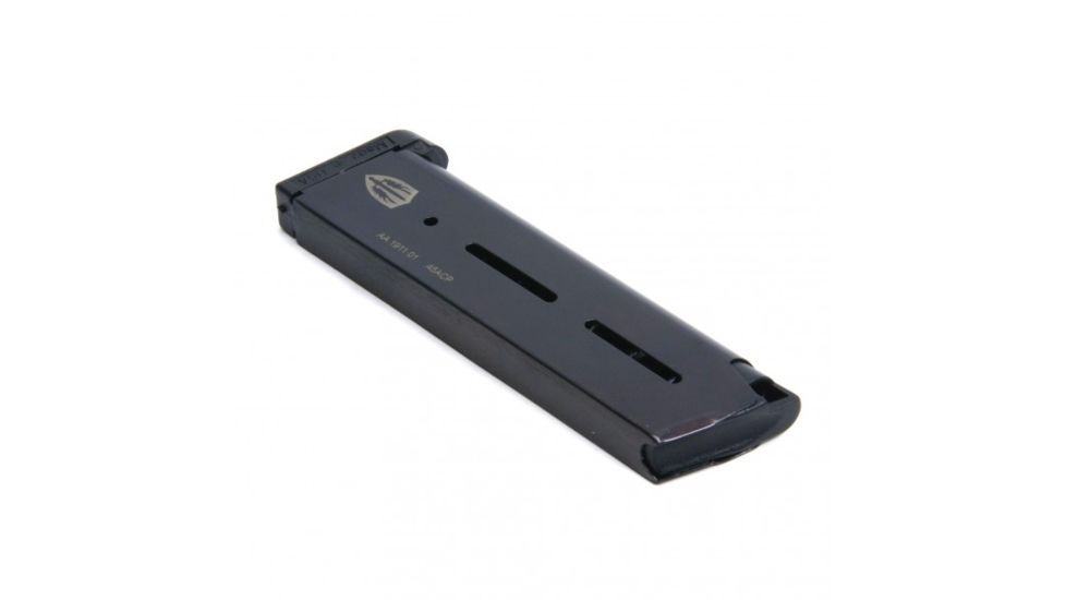 Archangel 1911 Magazine .45 ACP Pistol Magazine, Steel, Blue, 8 Round